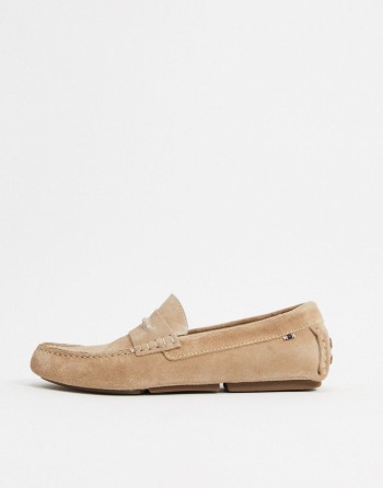 Jack & Jones Suede Driving Sive - Muške Mokasine | 20417LZNM